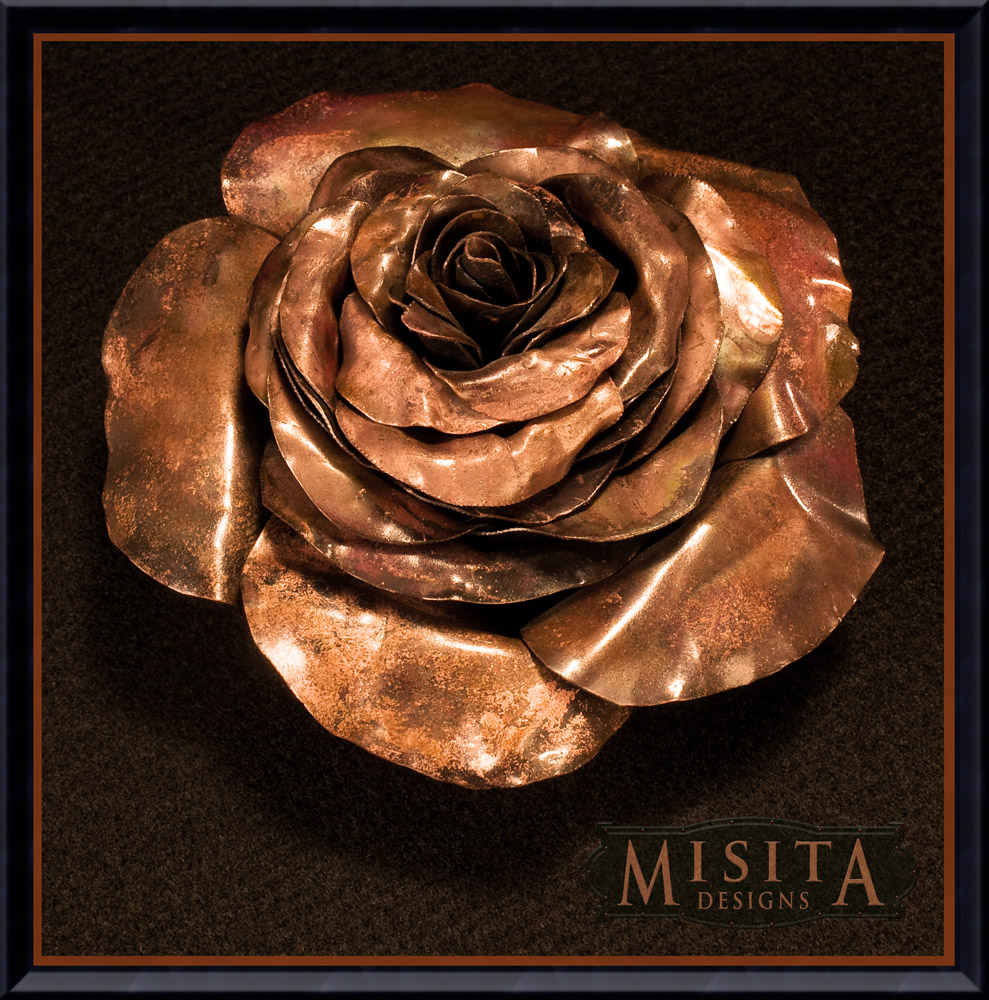 Copper Rose Ring Box | Custom Metal Work, Metalsmithing